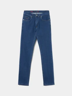 Calças denim slim fit