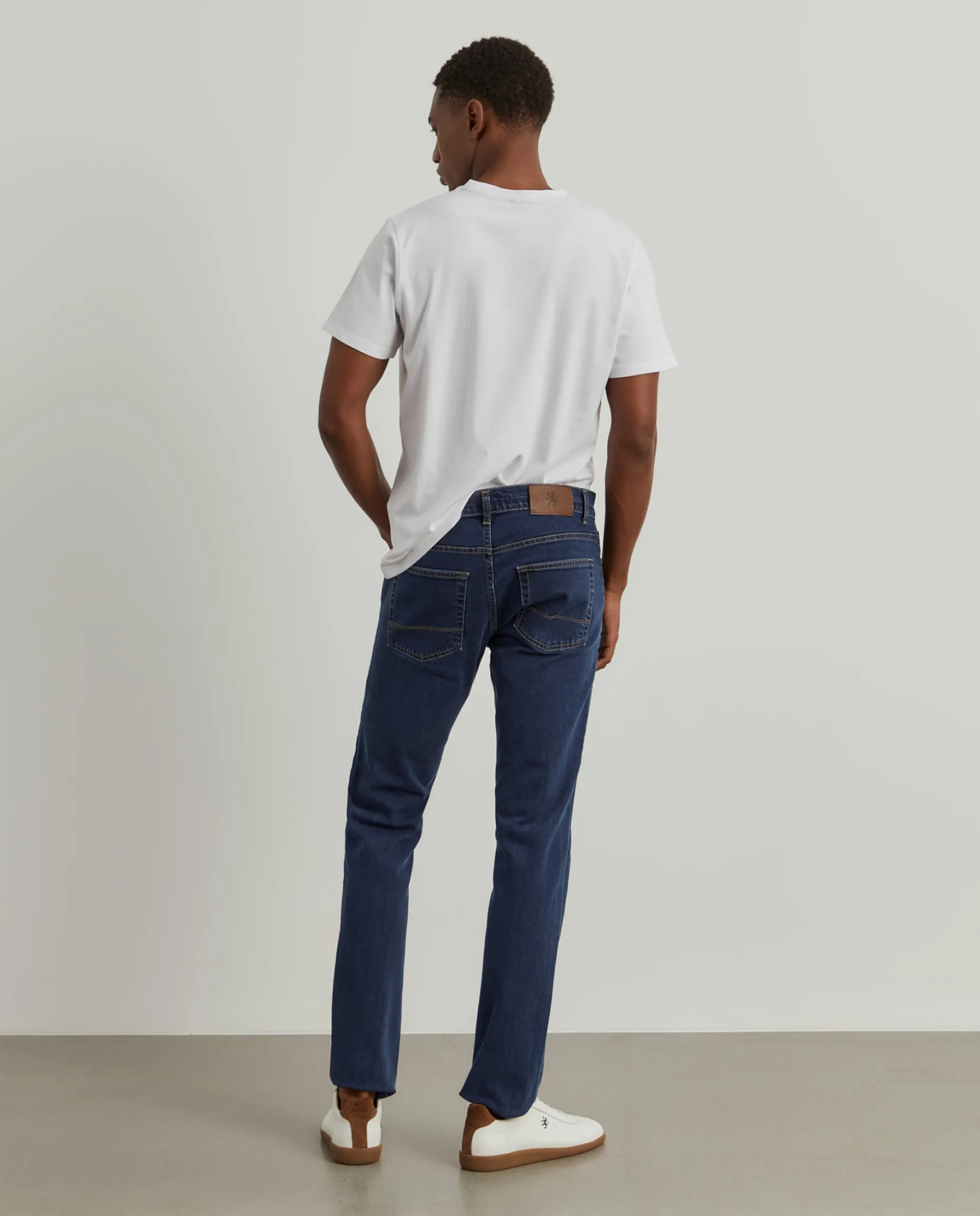 Calças denim slim fit