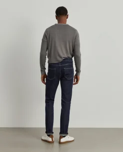Calças denim slim fit
