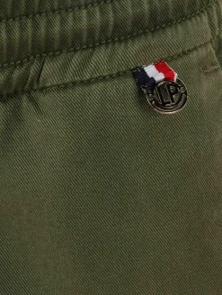 Calças em tencel stretch