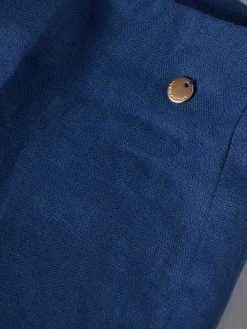 Calças pantalona 100% linho