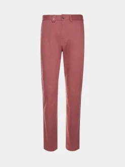 Calças para homem slim fit chino de algodão stretch