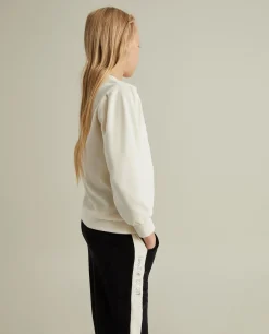 Calças veludo bicolor