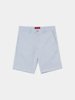 Calções bermuda em algodão