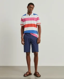 Calções bermuda em algodão