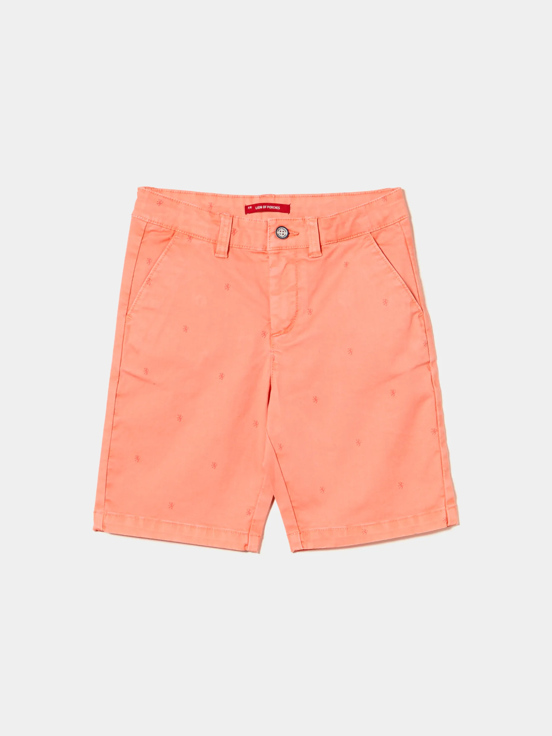 Calções com estampado de leões