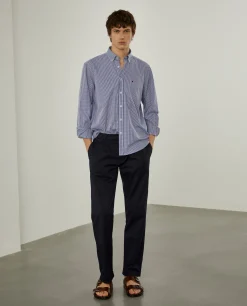 Camisa aos quadrados regular fit