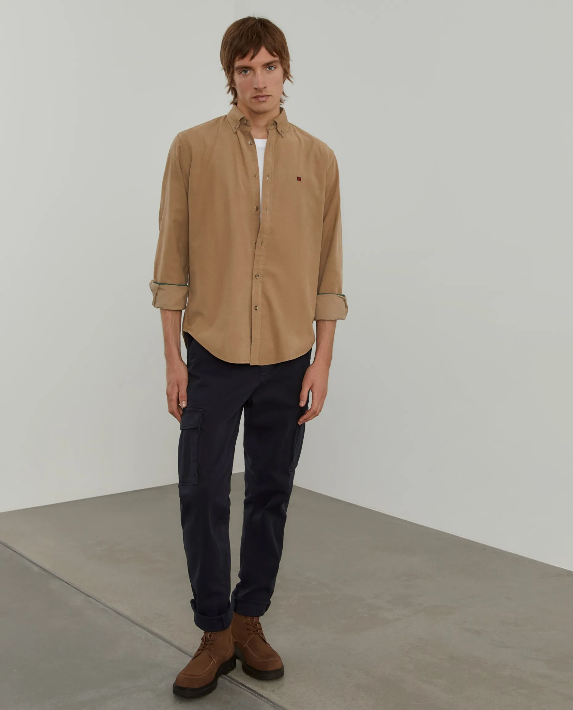 Camisa bombazine regular fit