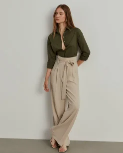 Camisa clássica cintada