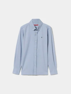 Camisa de algodão manga comprida