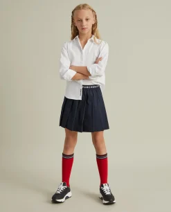 Camisa de algodão manga comprida