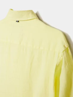 Camisa de linho slim fit