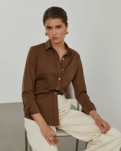 Camisa de malha em algodão