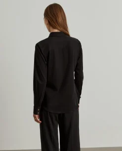 Camisa de malha em algodão