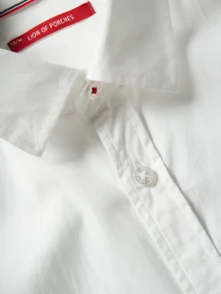 Camisa de manga curta em algodão