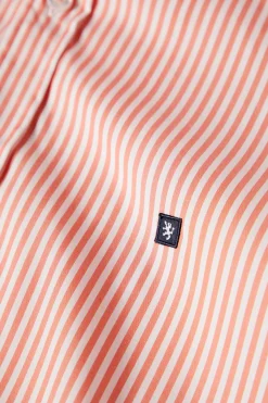 Camisa de riscas slim fit