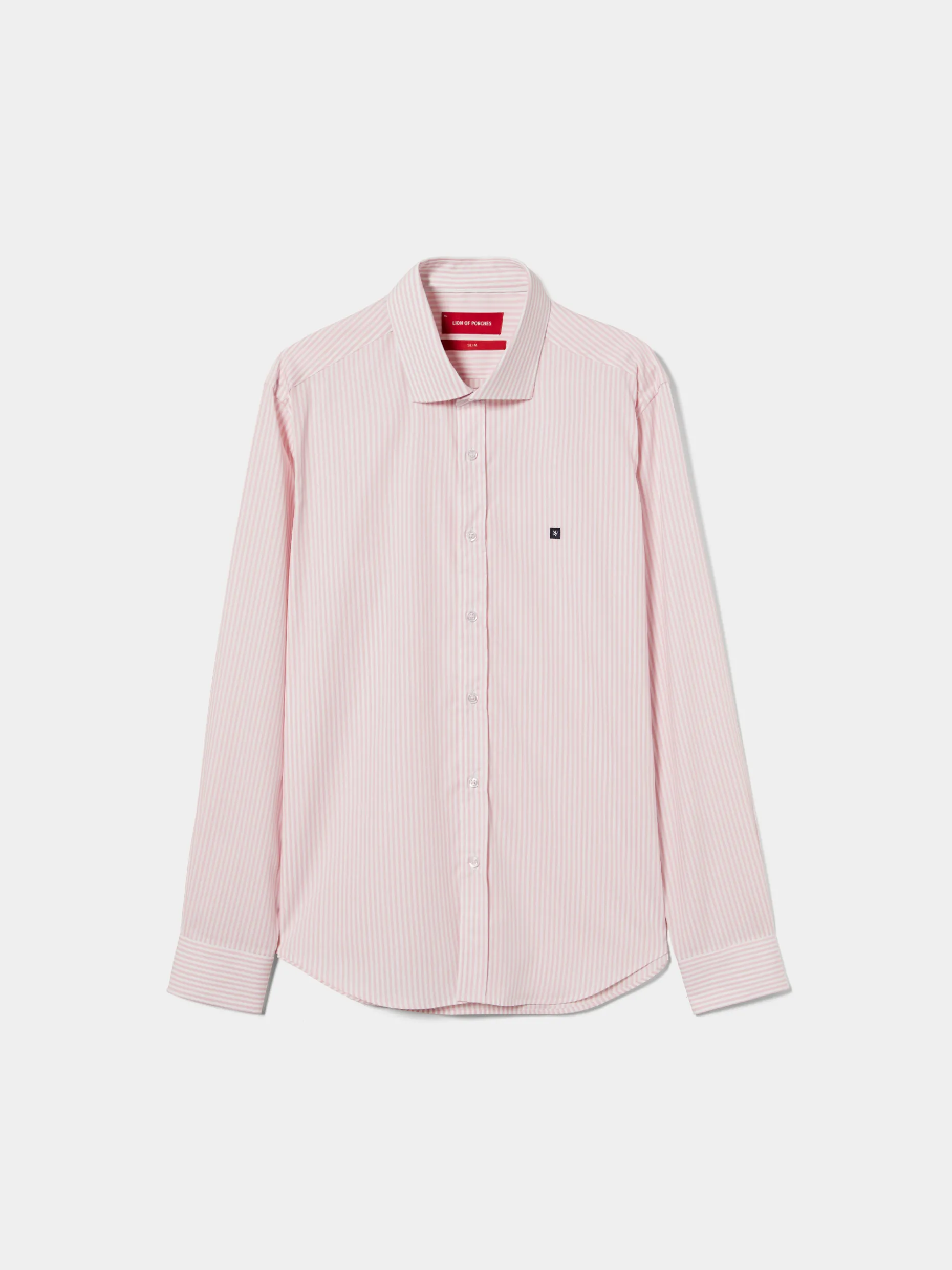 Camisa de riscas slim fit