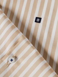 Camisa de riscas slim fit