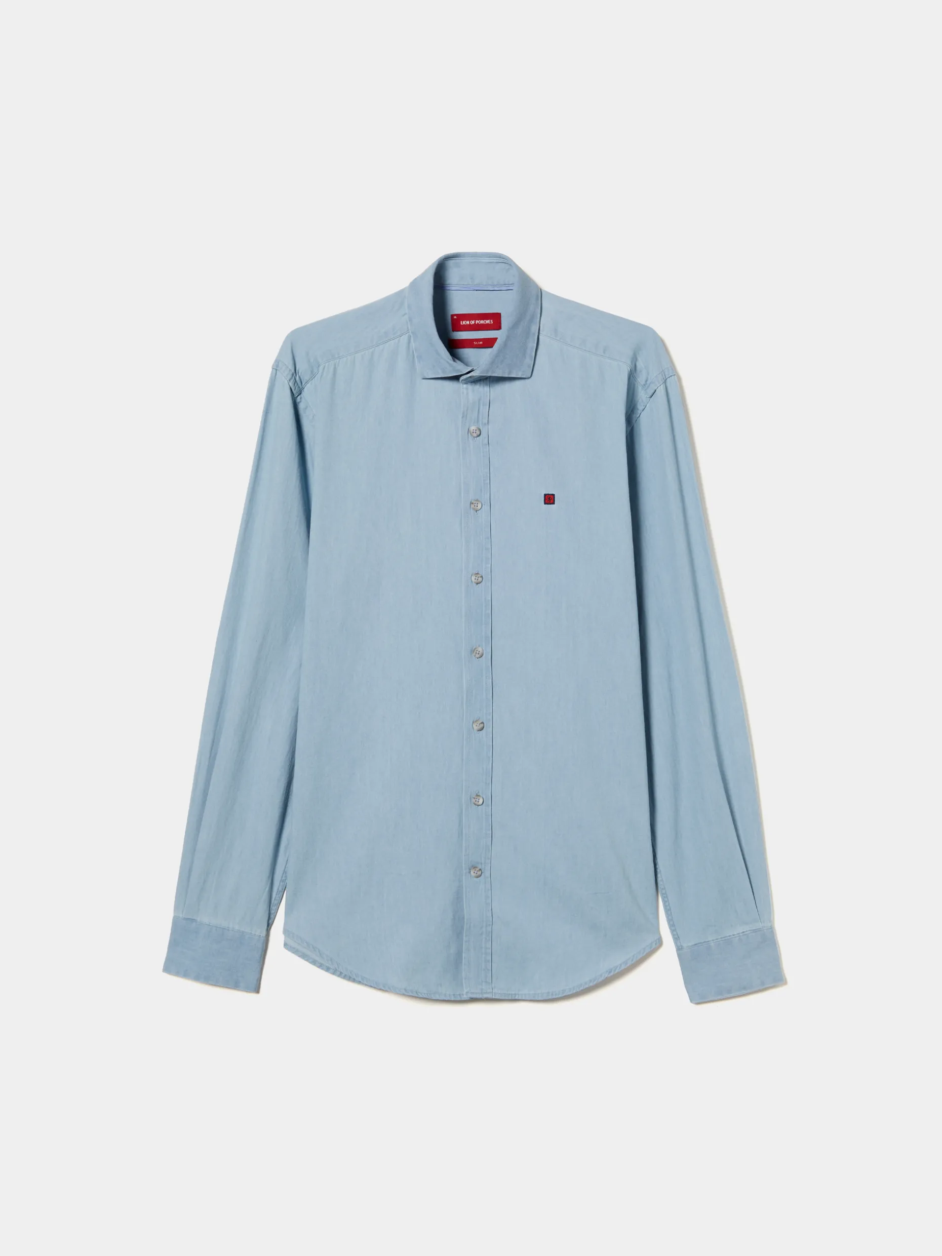 Camisa denim slim fit