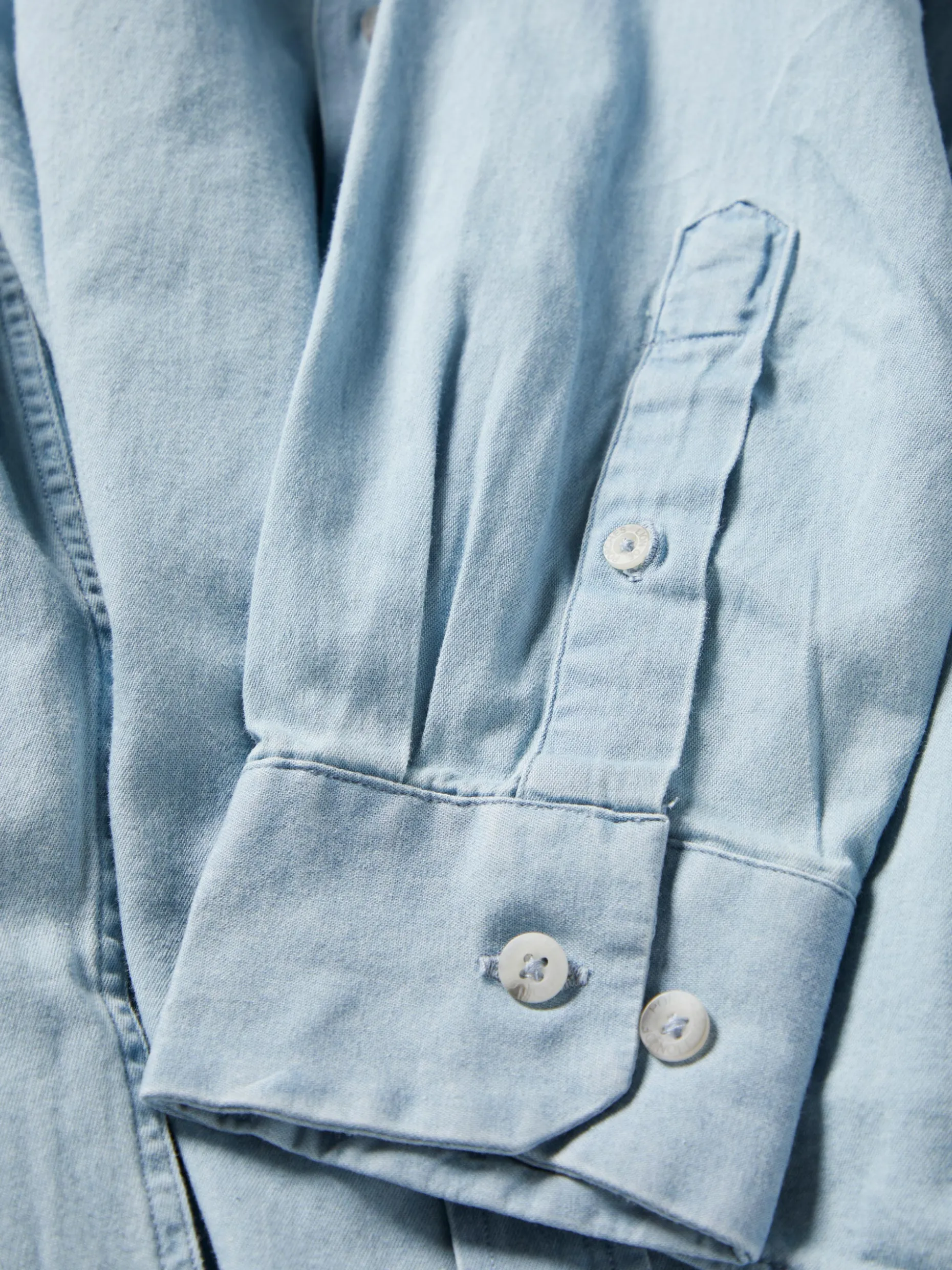 Camisa denim slim fit