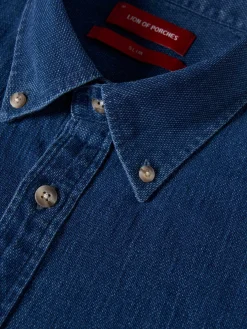 Camisa denim slim fit