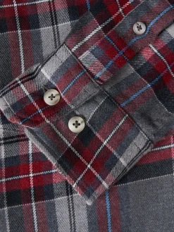 Camisa flanela xadrez regular fit