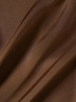 Camisa fluida acetinada