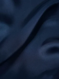 Camisa fluida acetinada