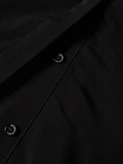 Camisa fluida com transparências