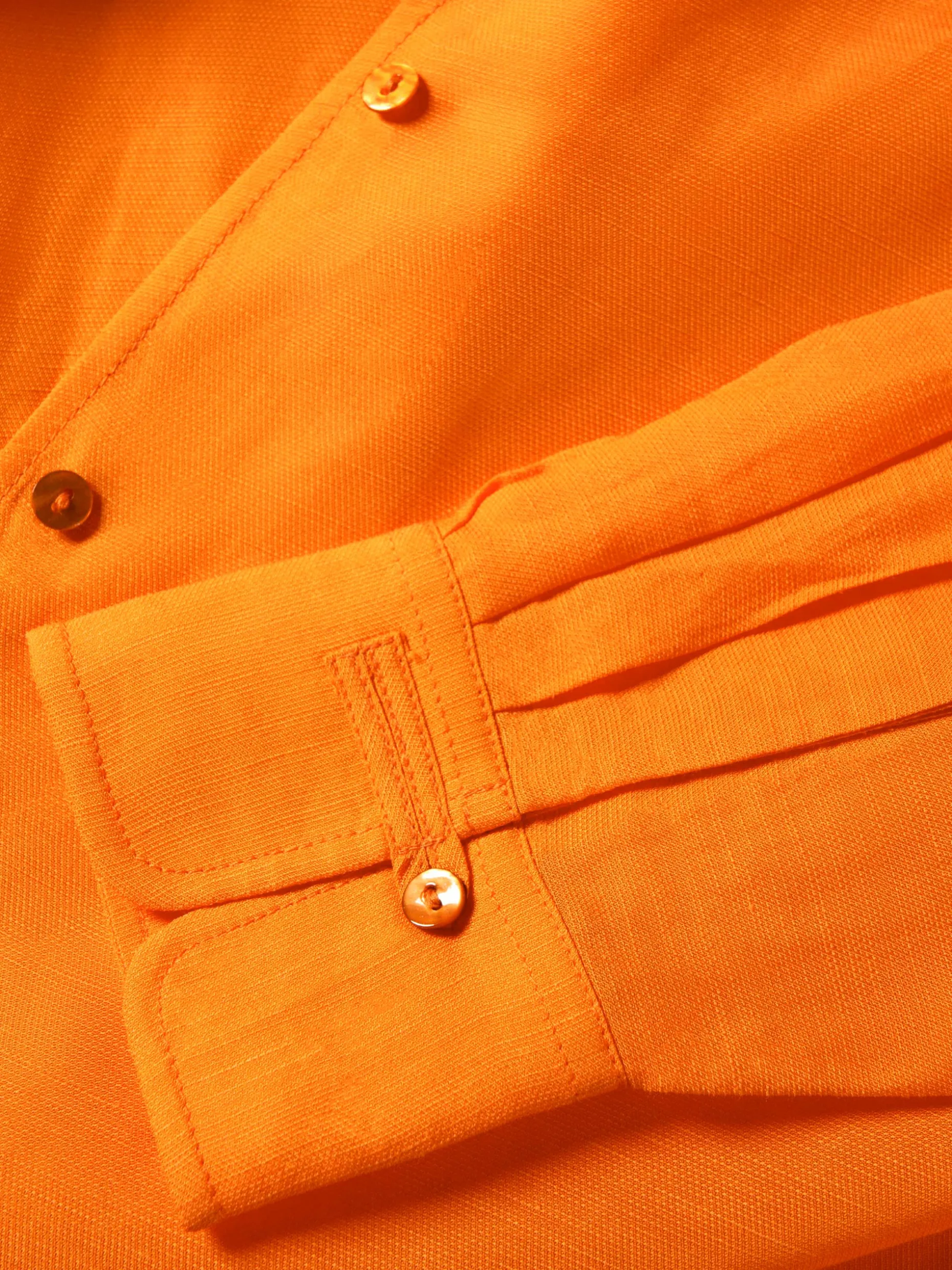 Camisa manga comprida com linho