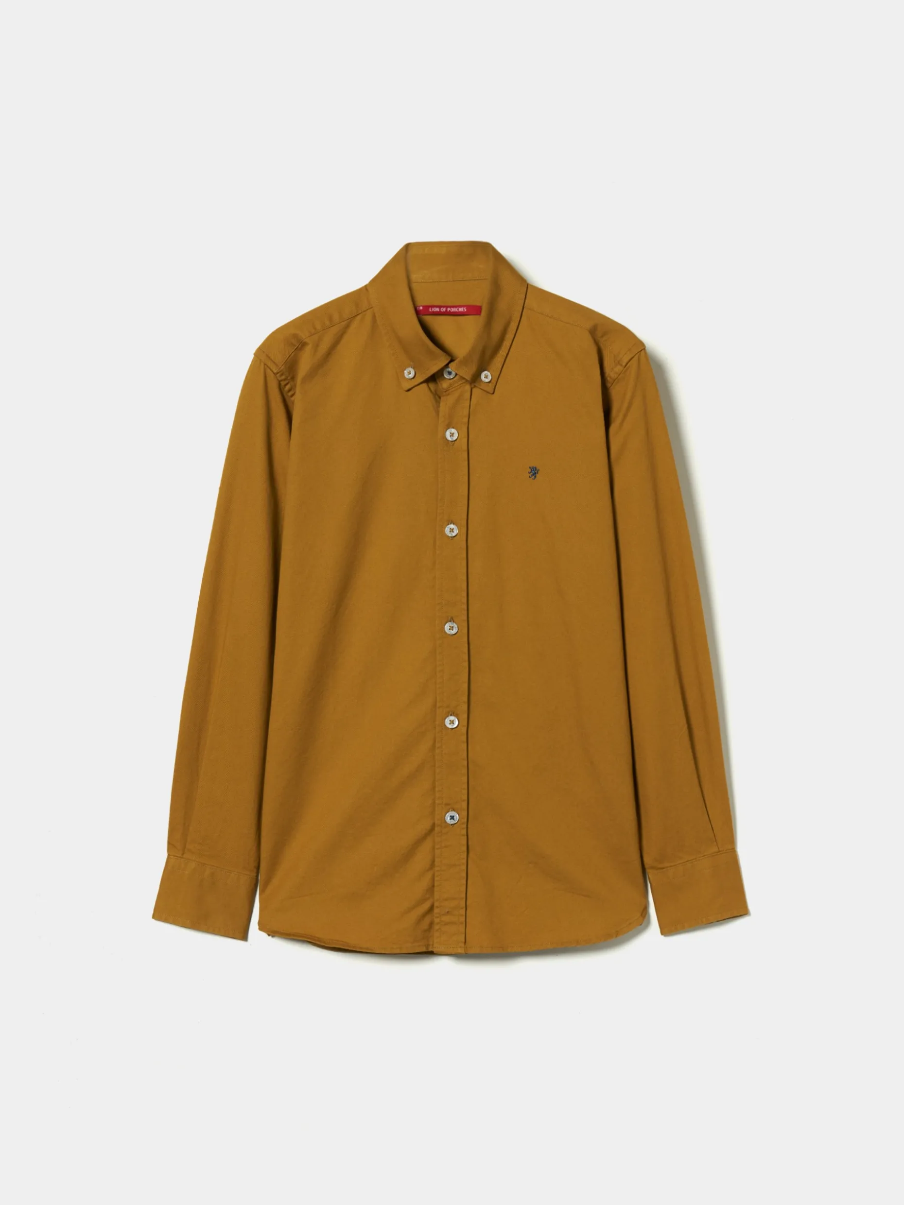 Camisa manga comprida em algodão