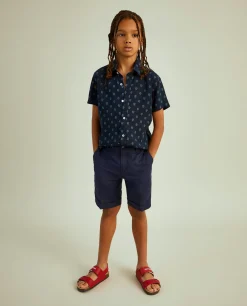 Camisa manga curta com leões