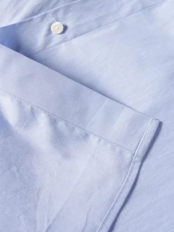 Camisa oversize em popeline