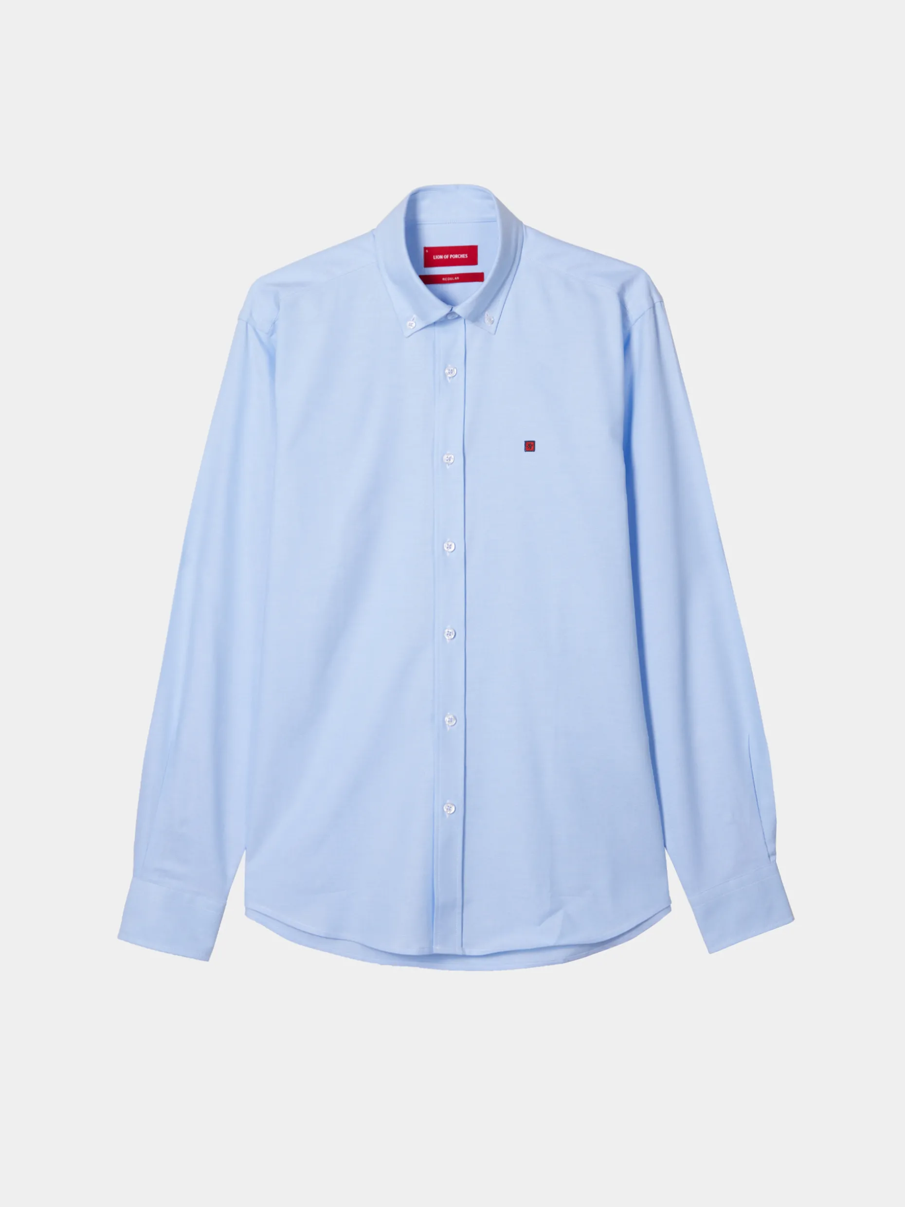 Camisa oxford lisa regular fit