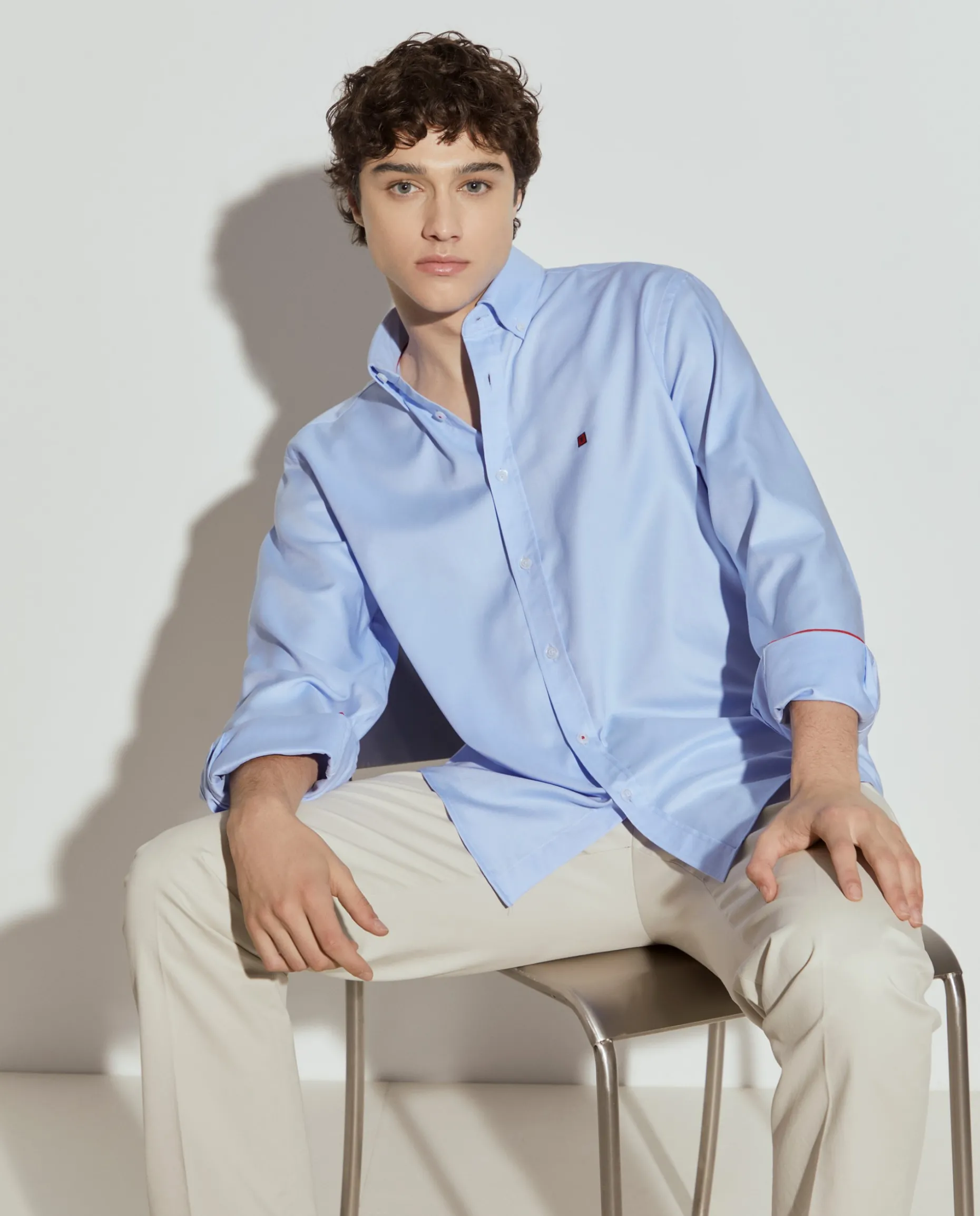 Camisa oxford regular fit