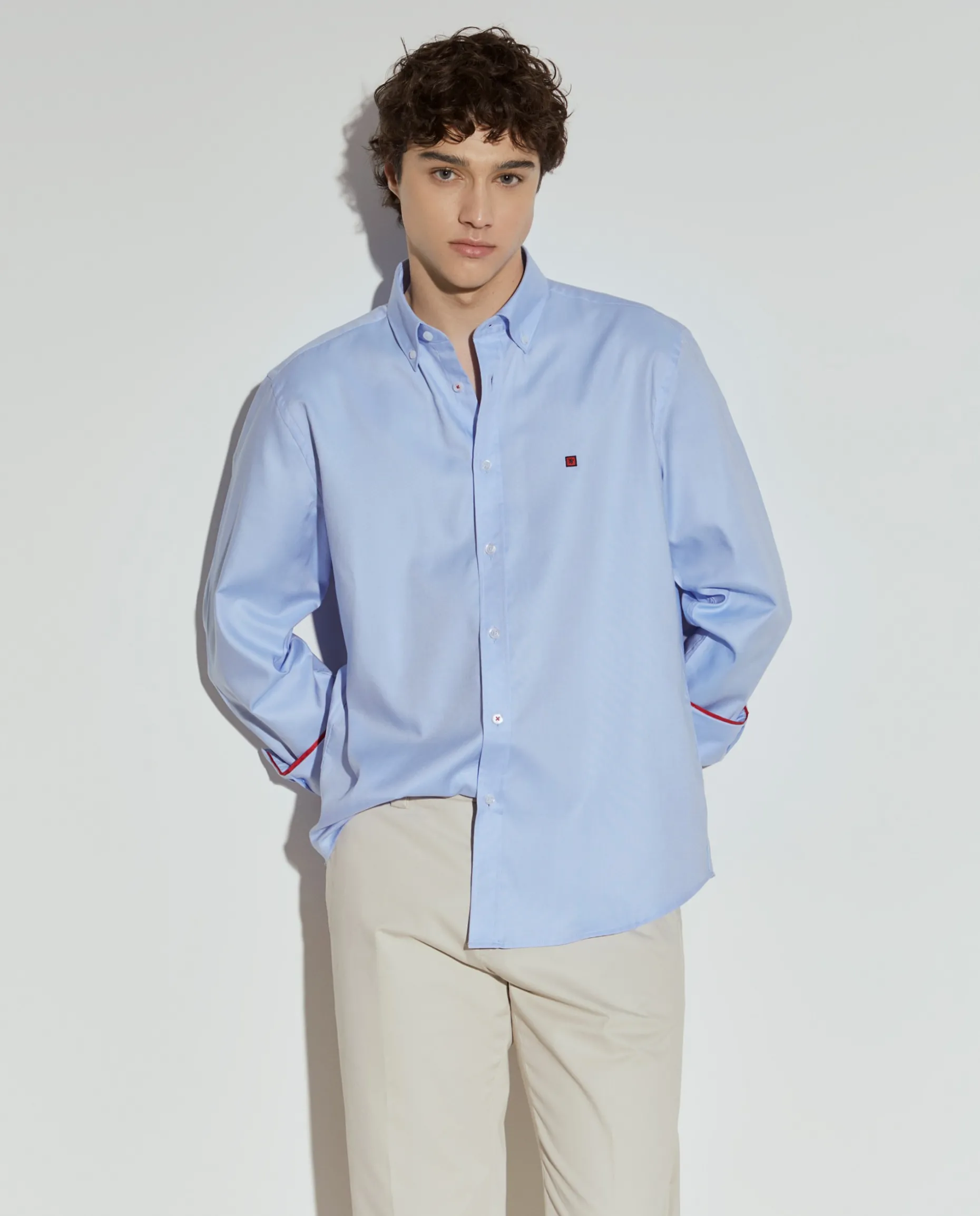 Camisa oxford regular fit