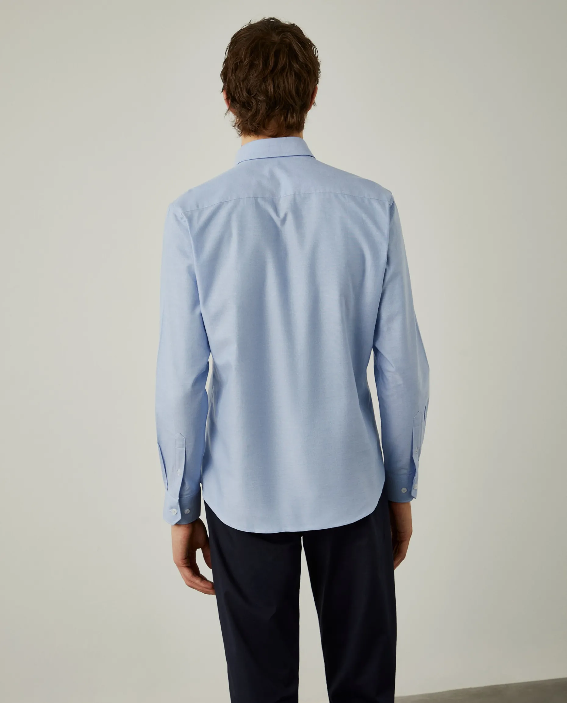 Camisa oxford slim fit