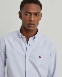 Camisa oxford slim fit