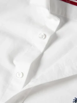 Camisa oxford slim fit