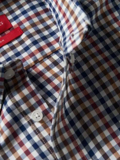 Camisa quadrados regular fit