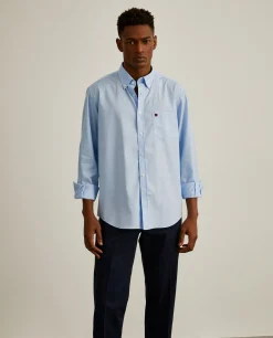 Camisa regular fit de algodão