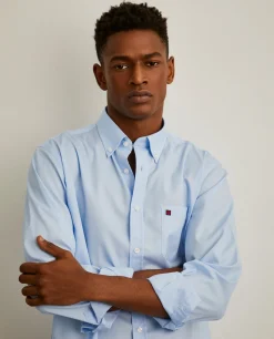 Camisa regular fit de algodão