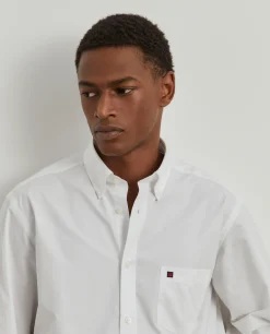 Camisa regular fit de algodão