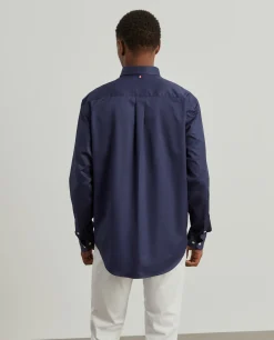 Camisa regular fit de algodão