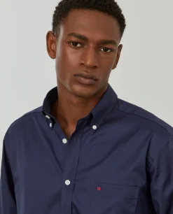 Camisa regular fit de algodão
