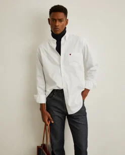 Camisa regular fit de algodão