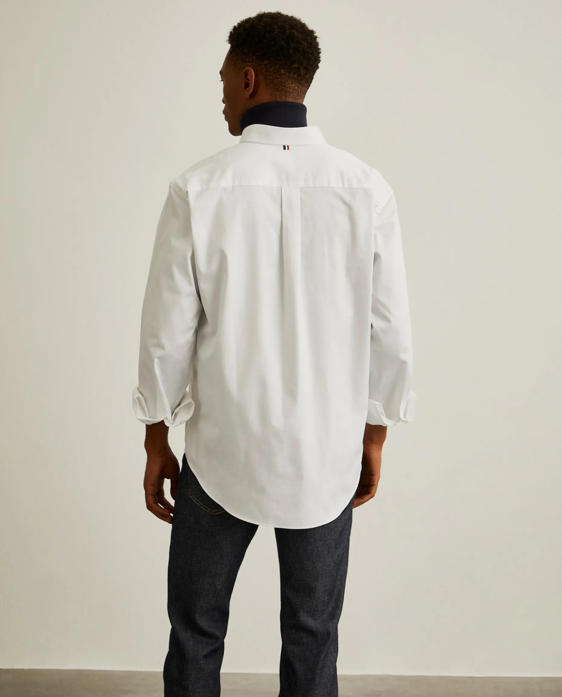 Camisa regular fit de algodão