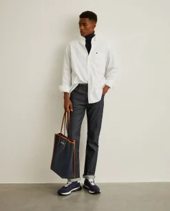 Camisa regular fit de algodão