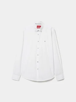 Camisa regular fit de algodão