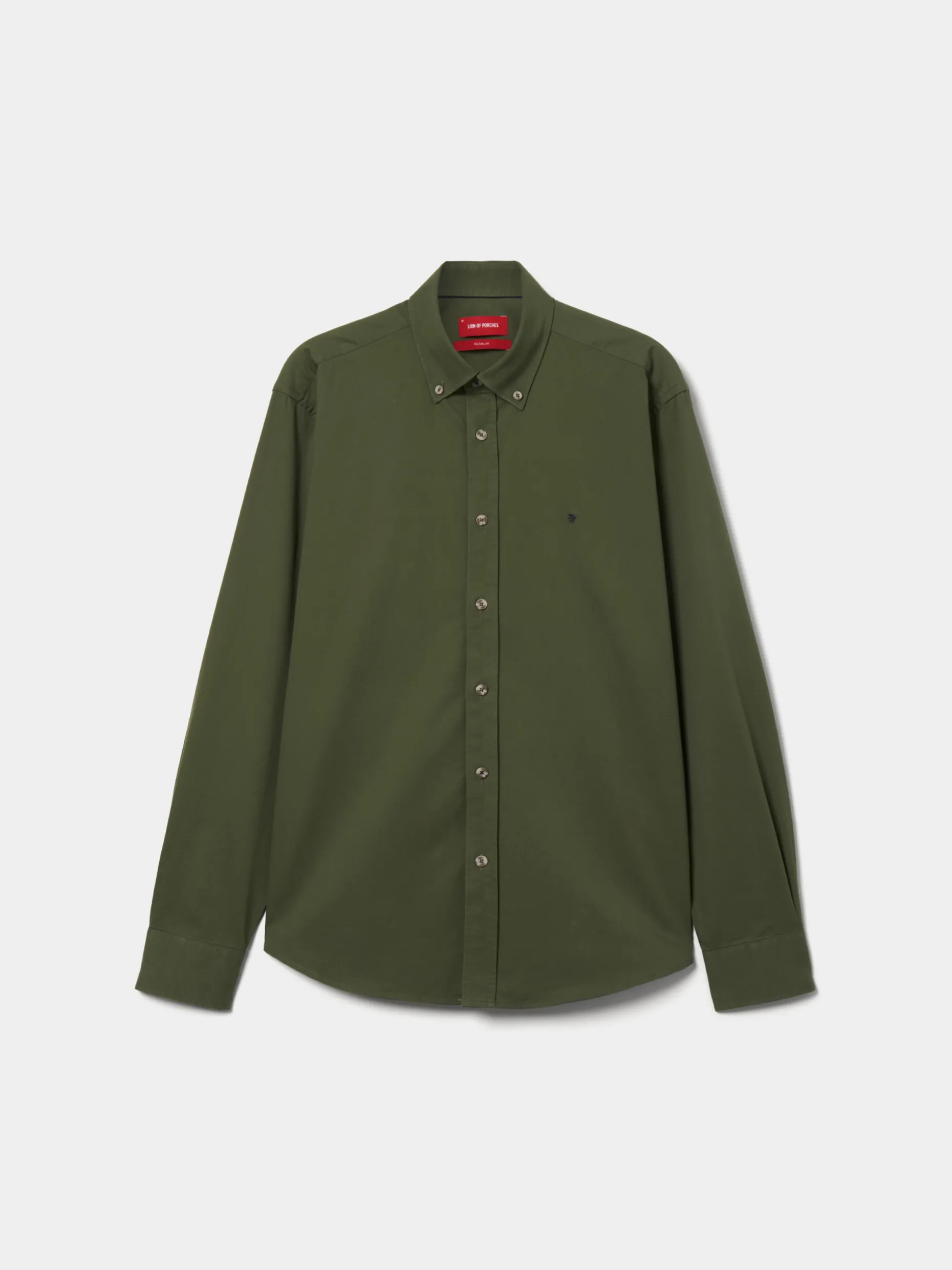 Camisa regular fit de algodão